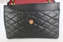 將圖片載入圖庫檢視器 CHANEL/シャネル チェーンショルダーバッグ ラムスキン ブラック/ゴールド金具 ショルダーバッグ 800080185