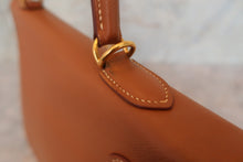 将图片加载到图库查看器,HERMES KELLY 35 Graine Couchevel leather Gold □D刻印 Shoulder bag 700120030