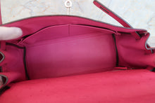 將圖片載入圖庫檢視器 HERMES/エルメス ケリー28 オーストリッチ フューシャピンク □H刻印 ショルダーバッグ 700090215