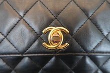 画像をギャラリービューアに読み込む, CHANEL/シャネル ミニマトラッセチェーンショルダーバッグ ラムスキン ブラック/ゴールド金具 ショルダーバッグ 700100179