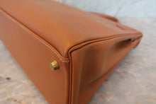 将图片加载到图库查看器,HERMES KELLY 35 Graine Couchevel leather Gold □D刻印 Shoulder bag 700120030