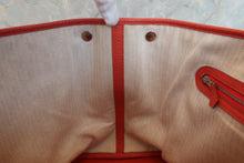 Load image into Gallery viewer, HERMES  GARDEN PARTY PM Negonda leather Capucine □Q Engraving Tote bag 700050258