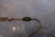 Load image into Gallery viewer, LOUIS VUITTON Esential V Gold plate Gold Necklace 300020044