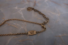 Load image into Gallery viewer, LOUIS VUITTON Esential V Gold plate Gold Necklace 300020044