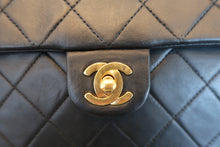 Load image into Gallery viewer, CHANEL Mini Matelasse single flap chain shoulder bag Lambskin Black/Gold hadware Shoulder bag 700080108