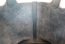 将图片加载到图库查看器,HERMES PICOTIN LOCK MM Clemence leather Cobait X刻印 Hand bag 800020212