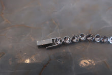 將圖片載入圖庫檢視器 SWAROVSKI/スワロフスキー ラインストーンブレスレット 銀メッキ シルバー ブレスレット 300060007