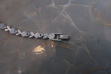將圖片載入圖庫檢視器 SWAROVSKI/スワロフスキー ラインストーンブレスレット 銀メッキ シルバー ブレスレット 300060007