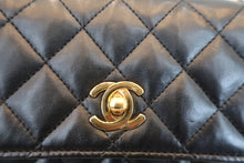 画像をギャラリービューアに読み込む, CHANEL/シャネル ミニマトラッセチェーンショルダーバッグ ラムスキン ブラック/ゴールド金具 ショルダーバッグ 800010062