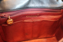 Load image into Gallery viewer, CHANEL Mini Matelasse single flap chain shoulder bag Lambskin Black/Gold hadware Shoulder bag 700080108