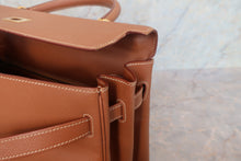 将图片加载到图库查看器,HERMES KELLY 35 Graine Couchevel leather Gold □D刻印 Shoulder bag 700120030