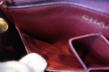 Load image into Gallery viewer, CHANEL Mini Matelasse single flap chain shoulder bag Lambskin Black/Gold hadware Shoulder bag 700080108