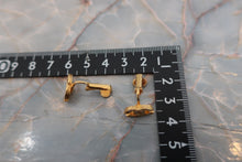Load image into Gallery viewer, CHANEL CC mark Rhinestone earrings Gold plate Gold Earring 600030088