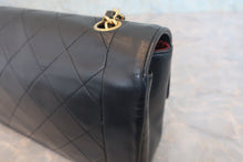 将图片加载到图库查看器,CHANEL/香奈儿 戴妃 CF 链条包 羊皮 Black/Gold hadware(黑色/金色金属) 肩背包 800020180