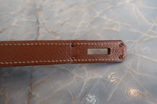 将图片加载到图库查看器,HERMES KELLY 35 Graine Couchevel leather Gold □D刻印 Shoulder bag 700120030