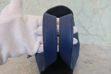 将图片加载到图库查看器,HERMES PICOTIN LOCK PM Clemence leather Blue encre D刻印 Hand bag 800070011