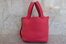 Load image into Gallery viewer, HERMES PICOTIN LOCK PM Clemence leather Rose extreme A Engraving Hand bag 700050175