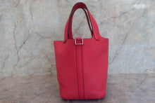 Load image into Gallery viewer, HERMES PICOTIN LOCK PM Clemence leather Rose extreme A Engraving Hand bag 700050175