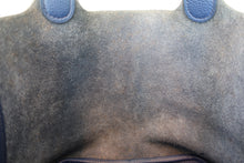 将图片加载到图库查看器,HERMES PICOTIN LOCK PM Clemence leather Blue encre D刻印 Hand bag 800070011