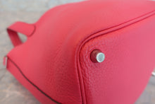 Load image into Gallery viewer, HERMES PICOTIN LOCK PM Clemence leather Rose extreme A Engraving Hand bag 700050175