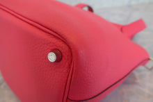 Load image into Gallery viewer, HERMES PICOTIN LOCK PM Clemence leather Rose extreme A Engraving Hand bag 700050175