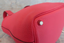 Load image into Gallery viewer, HERMES PICOTIN LOCK PM Clemence leather Rose extreme A Engraving Hand bag 700050175