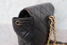 画像をギャラリービューアに読み込む, CHANEL/シャネル マトラッセチェーンリュック ラムスキン ブラック/ゴールド金具 リュック 700100234