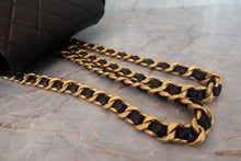 画像をギャラリービューアに読み込む, CHANEL/シャネル マトラッセチェーンリュック ラムスキン ブラック/ゴールド金具 リュック 700100234