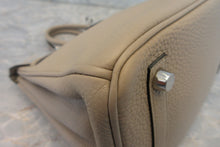將圖片載入圖庫檢視器 HERMES/エルメス バーキン25 トゴ トゥルティエールグレー □O刻印 ハンドバッグ 700040018