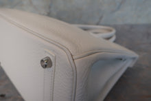 Load image into Gallery viewer, HERMES BIRKIN 30 Clemence leather White □M Engraving Hand bag 700120065