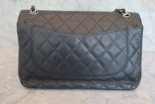 将图片加载到图库查看器,CHANEL/香奈儿 中号CF 双盖 双链 肩背包 荔枝皮 Black/Silver hadware(黑色/银色金属) 肩背包 800020244