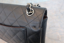 将图片加载到图库查看器,CHANEL/香奈儿 中号CF 双盖 双链 肩背包 荔枝皮 Black/Silver hadware(黑色/银色金属) 肩背包 800020244
