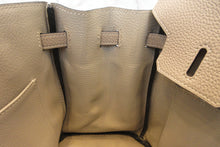 將圖片載入圖庫檢視器 HERMES/エルメス バーキン25 トゴ トゥルティエールグレー □O刻印 ハンドバッグ 700040018
