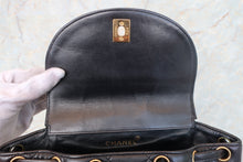 画像をギャラリービューアに読み込む, CHANEL/シャネル マトラッセチェーンリュック ラムスキン ブラック/ゴールド金具 リュック 700100234