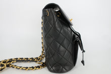 画像をギャラリービューアに読み込む, CHANEL/シャネル マトラッセチェーンリュック ラムスキン ブラック/ゴールド金具 リュック 800090128