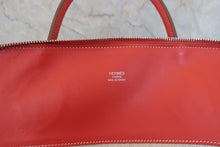 画像をギャラリービューアに読み込む, HERMES/エルメス ボリードリラックス35 ヴォーシッキム サンギーヌ T刻印 ハンドバッグ 800070018