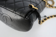 画像をギャラリービューアに読み込む, CHANEL/シャネル マトラッセチェーンリュック ラムスキン ブラック/ゴールド金具 リュック 800090128
