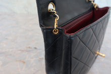 画像をギャラリービューアに読み込む, CHANEL/シャネル ミニマトラッセシングルフラップチェーンショルダーバッグ ラムスキン ブラック/ゴールド金具 ショルダーバッグ 800050001