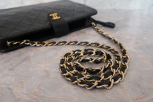 画像をギャラリービューアに読み込む, CHANEL/シャネル マトラッセチェーンショルダーバッグ ラムスキン ブラック/ゴールド金具 ショルダーバッグ 700100243