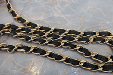 画像をギャラリービューアに読み込む, CHANEL/シャネル マトラッセチェーンショルダーバッグ ラムスキン ブラック/ゴールド金具 ショルダーバッグ 700100243