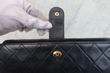 画像をギャラリービューアに読み込む, CHANEL/シャネル マトラッセチェーンショルダーバッグ ラムスキン ブラック/ゴールド金具 ショルダーバッグ 700100243