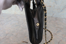 画像をギャラリービューアに読み込む, CHANEL/シャネル マトラッセチェーンショルダーバッグ ラムスキン ブラック/ゴールド金具 ショルダーバッグ 700100243