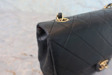 画像をギャラリービューアに読み込む, CHANEL/シャネル ミニマトラッセシングルフラップチェーンショルダーバッグ ラムスキン ブラック/ゴールド金具 ショルダーバッグ 800040189