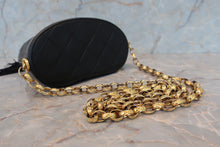 Load image into Gallery viewer, CHANEL Matelasse Fringe shoulder bag Lambskin Black/Gold hadware Shoulder bag 700080098