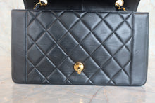 画像をギャラリービューアに読み込む, CHANEL/シャネル ダイアナマトラッセチェーンショルダーバッグ ラムスキン ブラック/ゴールド金具 ショルダーバッグ 800020235
