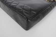 将图片加载到图库查看器,CHANEL/香奈儿 CF 链条托特包 羊皮 Black/Gold hardware(黑色/金色金属) 托特包 800090168
