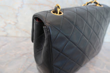 画像をギャラリービューアに読み込む, CHANEL/シャネル ミニマトラッセシングルフラップチェーンショルダーバッグ ラムスキン ブラック/ゴールド金具 ショルダーバッグ 700100245