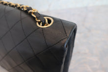 画像をギャラリービューアに読み込む, CHANEL/シャネル マトラッセチェーンショルダーバッグ ラムスキン ブラック/ゴールド金具 ショルダーバッグ 800010114