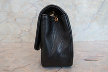 Load image into Gallery viewer, CHANEL  Diana matelasse chain shoulder bag Lambskin Black/Gold hadware Shoulder bag 700090188