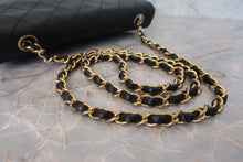 画像をギャラリービューアに読み込む, CHANEL/シャネル マトラッセチェーンショルダーバッグ ラムスキン ブラック/ゴールド金具 ショルダーバッグ 800010114
